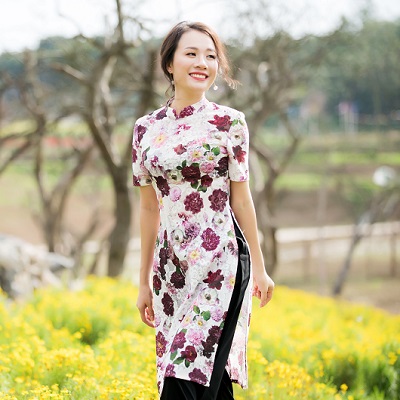 áo dài đẹp, áo dài cách tân, ao dai cach tan