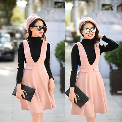 áo khoác dạ, đầm váy mùa đông