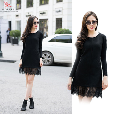 blazer, quần âu đen, váy liền thân đen, chân váy bút chì đen