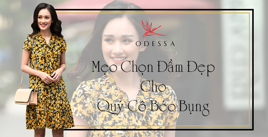 đầm đẹp, đầm xòe, đầm chữ A, đầm suông, đầm cho người béo bụng