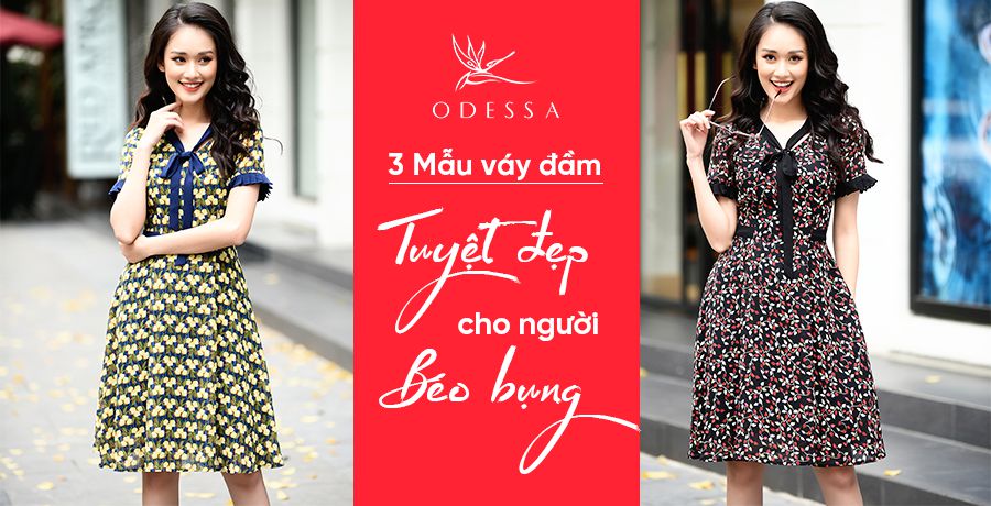 váy đầm đẹp, váy đầm công sở, váy đầm cho người béo bụng, váy đầm cho người mỡ bụng.