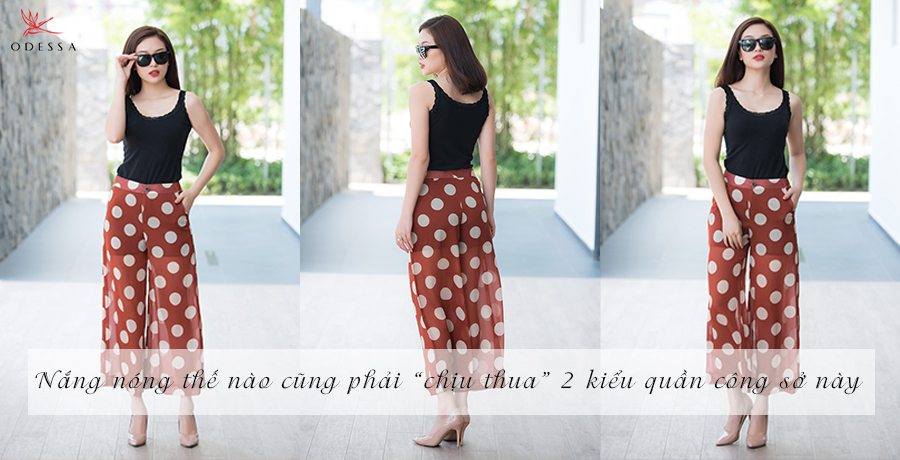 quần công sở, quần công sở đẹp, quần đẹp công sở, quần công sở culottes, quần culottes công sở, quan cong so, quan cong so dep, quan culottes cong so
