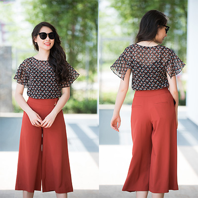 quần ống rộng, quần ống rộng đẹp, quần culottes, quan culottes, quan culottes đẹp, quan ong rong, quan ong rong dep