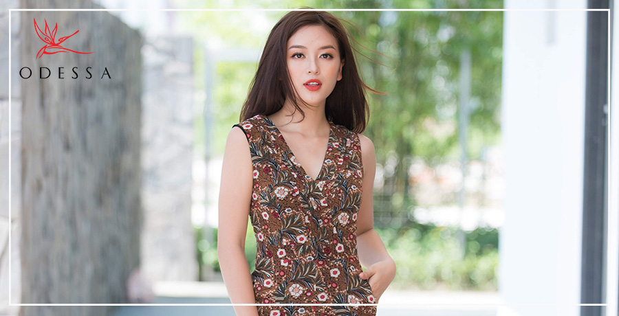 đầm xòe, đầm xòe đẹp, đầm xòe cao cấp, đầm xòe sang trọng