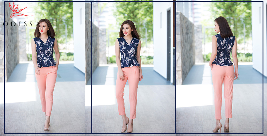 trang phục công sở giải nhiệt mùa hè