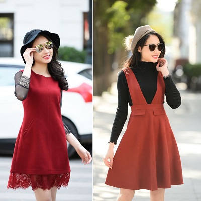 chọn váy mùa đông cho người béo, váy mùa đông cho người béo, chọn váy mùa đông cho người béo bụng, chon vay cho nguoi beo bung