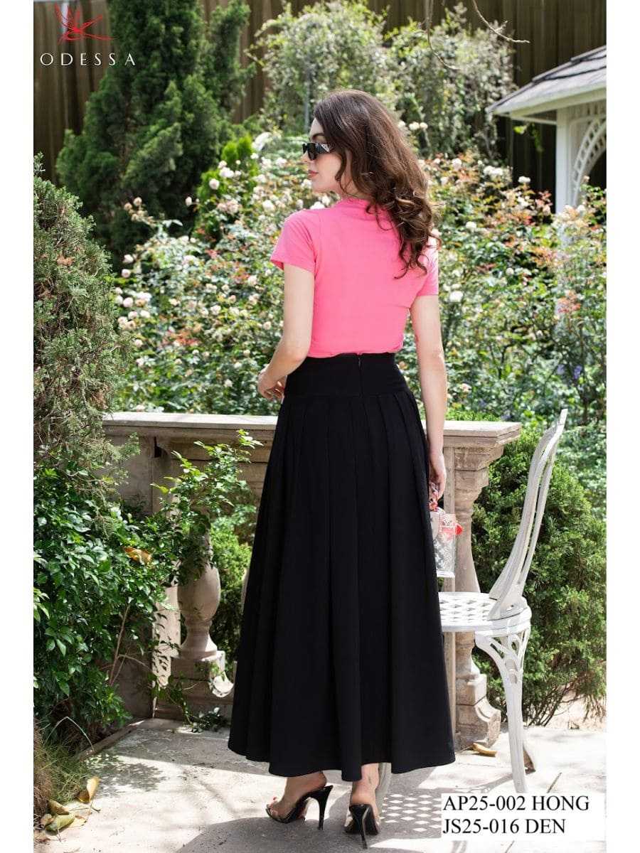 ÁO PHÔNG CỔ TRÒN DÁNG ÔM AP25-002