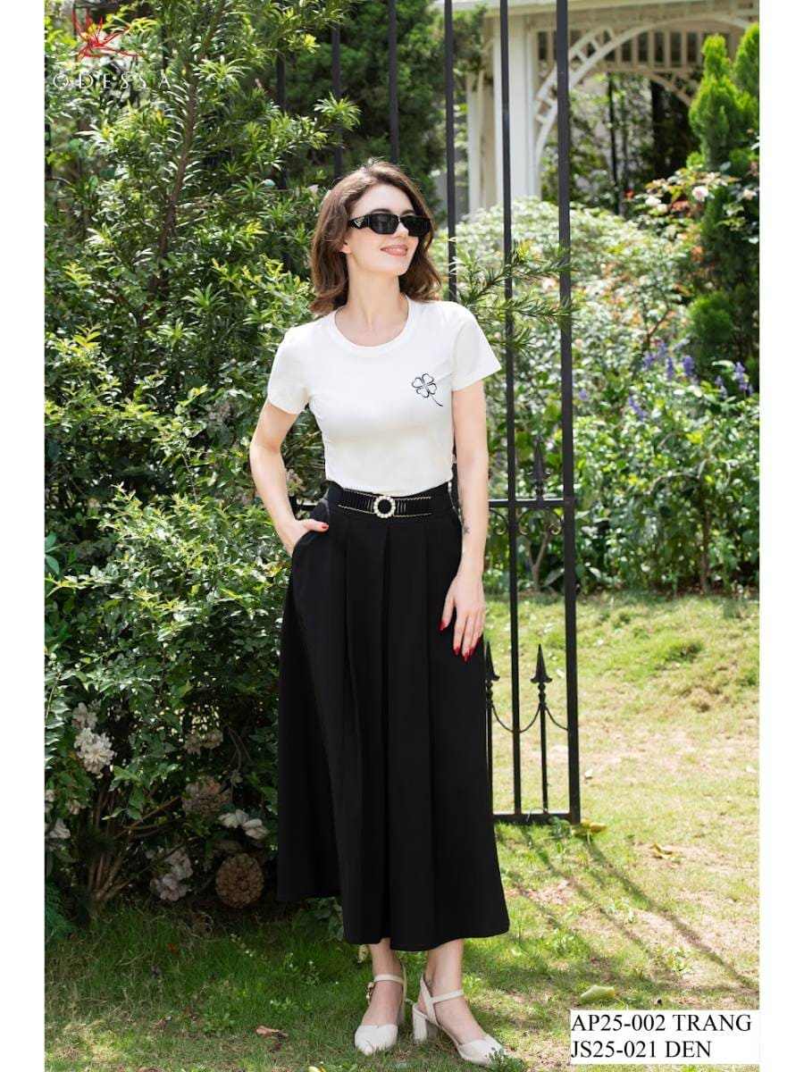 ÁO PHÔNG CỔ TRÒN DÁNG ÔM AP25-002