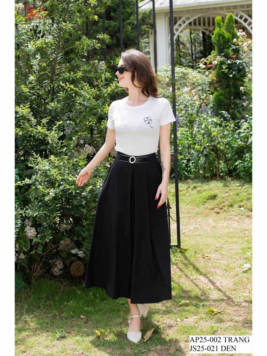 ÁO PHÔNG CỔ TRÒN DÁNG ÔM AP25-002