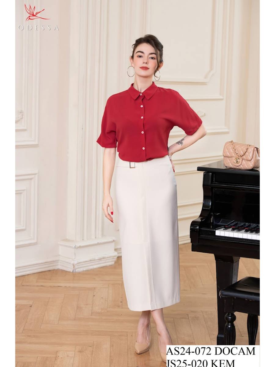 ÁO SƠ MI TAY LỠ SANG TRỌNG AS24-072