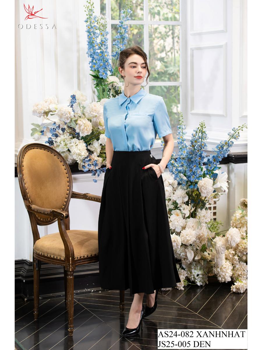 ÁO SƠ MI NGẮN TAY CÔNG SỞ AS24-082