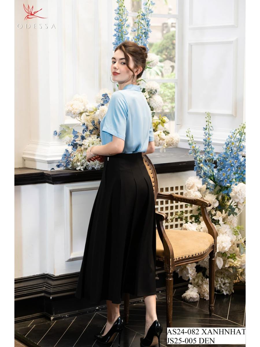 ÁO SƠ MI NGẮN TAY CÔNG SỞ AS24-082