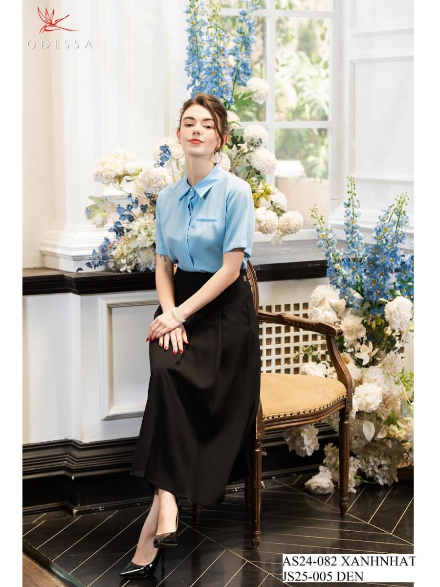 ÁO SƠ MI NGẮN TAY CÔNG SỞ AS24-082