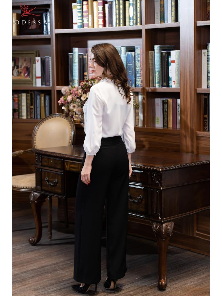 ÁO SƠ MI CỔ TRÒN THANH LỊCH AS25-002