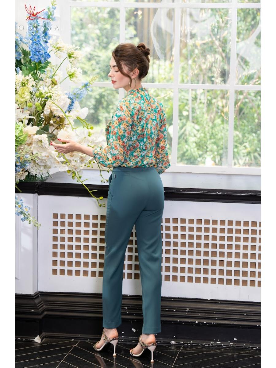 ÁO SƠ MI CỔ TRÒN THANH LỊCH AS25-002