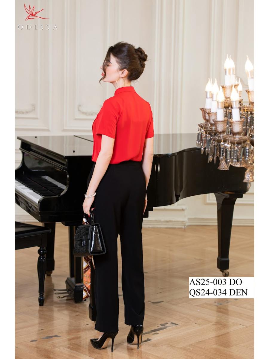 ÁO SƠ MI CỘC TAY CAO CẤP AS25-003