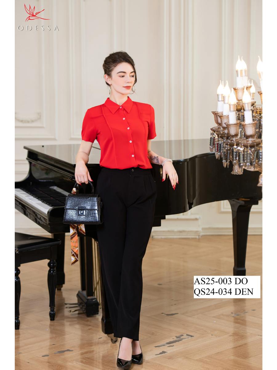 ÁO SƠ MI CỘC TAY CAO CẤP AS25-003