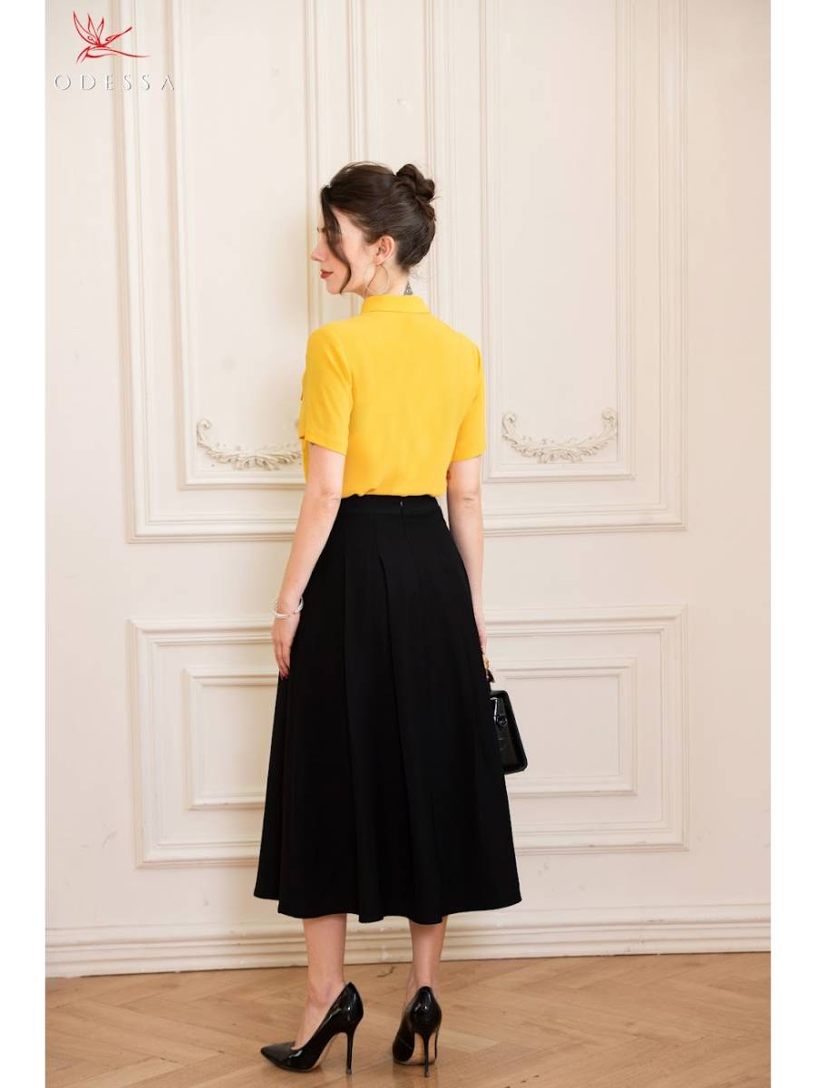 ÁO SƠ MI CỘC TAY THANH LỊCH  AS25-004