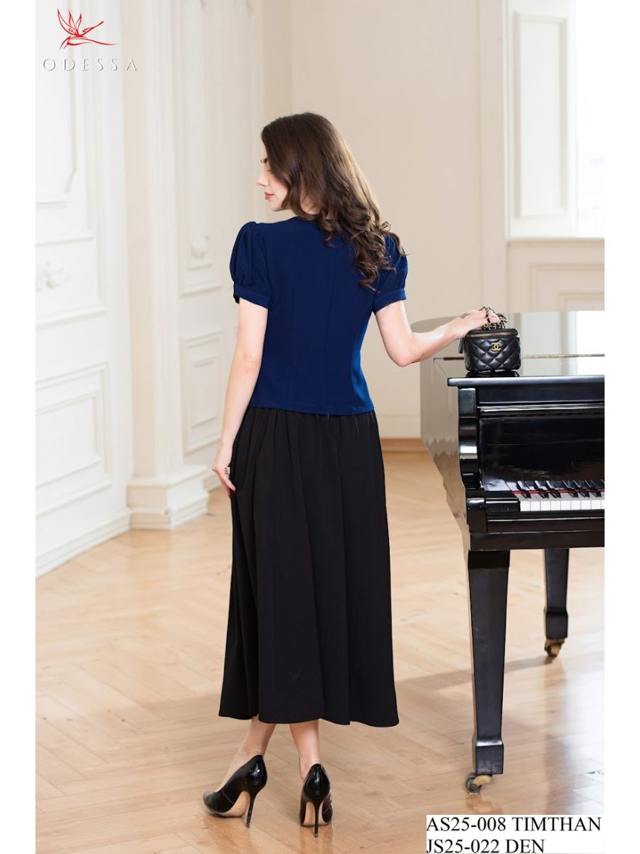 ÁO SƠ MI CỔ CHỮ V THANH LỊCH AS25-008