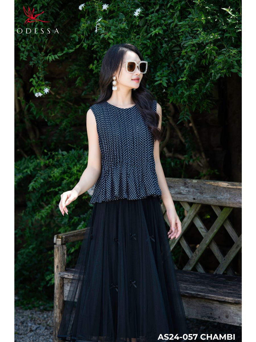 ÁO SƠ MI BABYDOLL SÁT NÁCH AS24-057