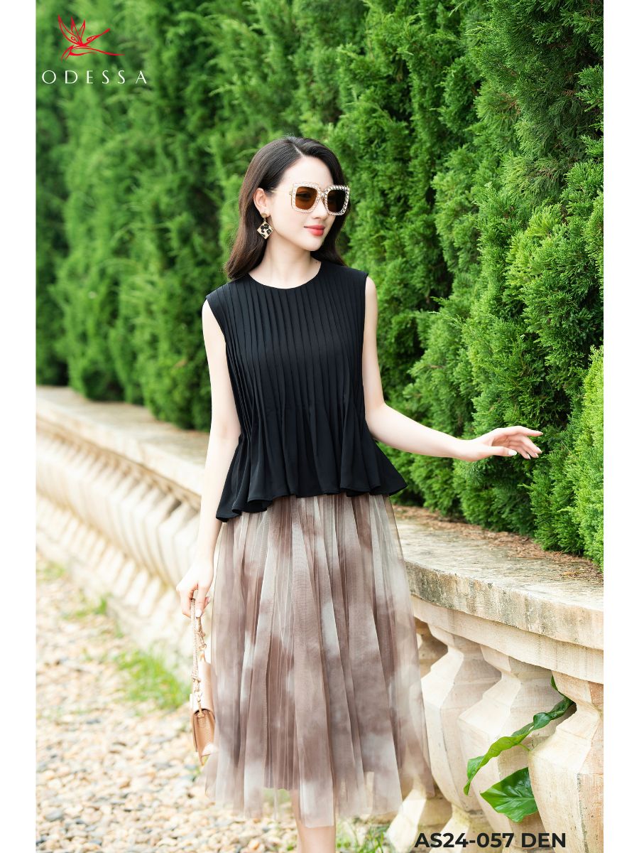 ÁO SƠ MI BABYDOLL SÁT NÁCH AS24-057