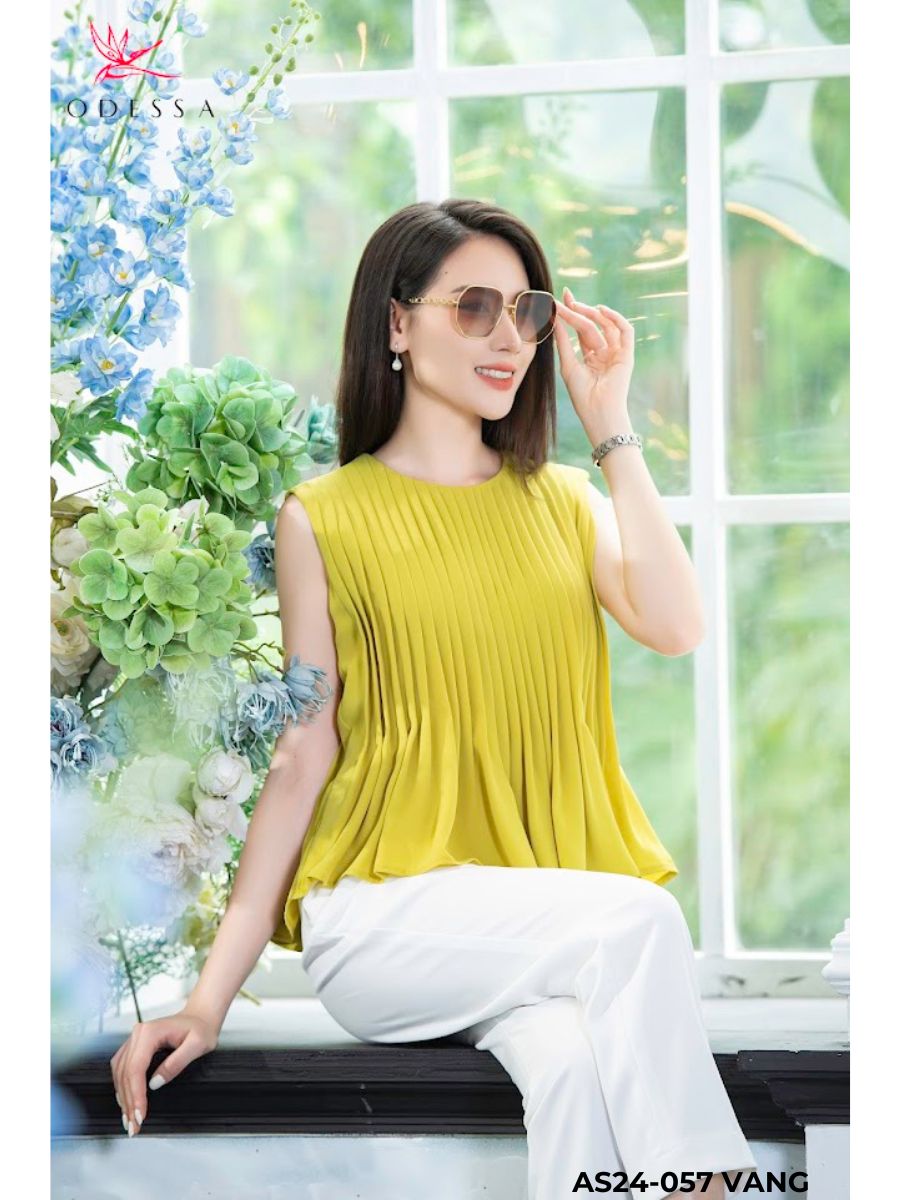 ÁO SƠ MI BABYDOLL SÁT NÁCH AS24-057