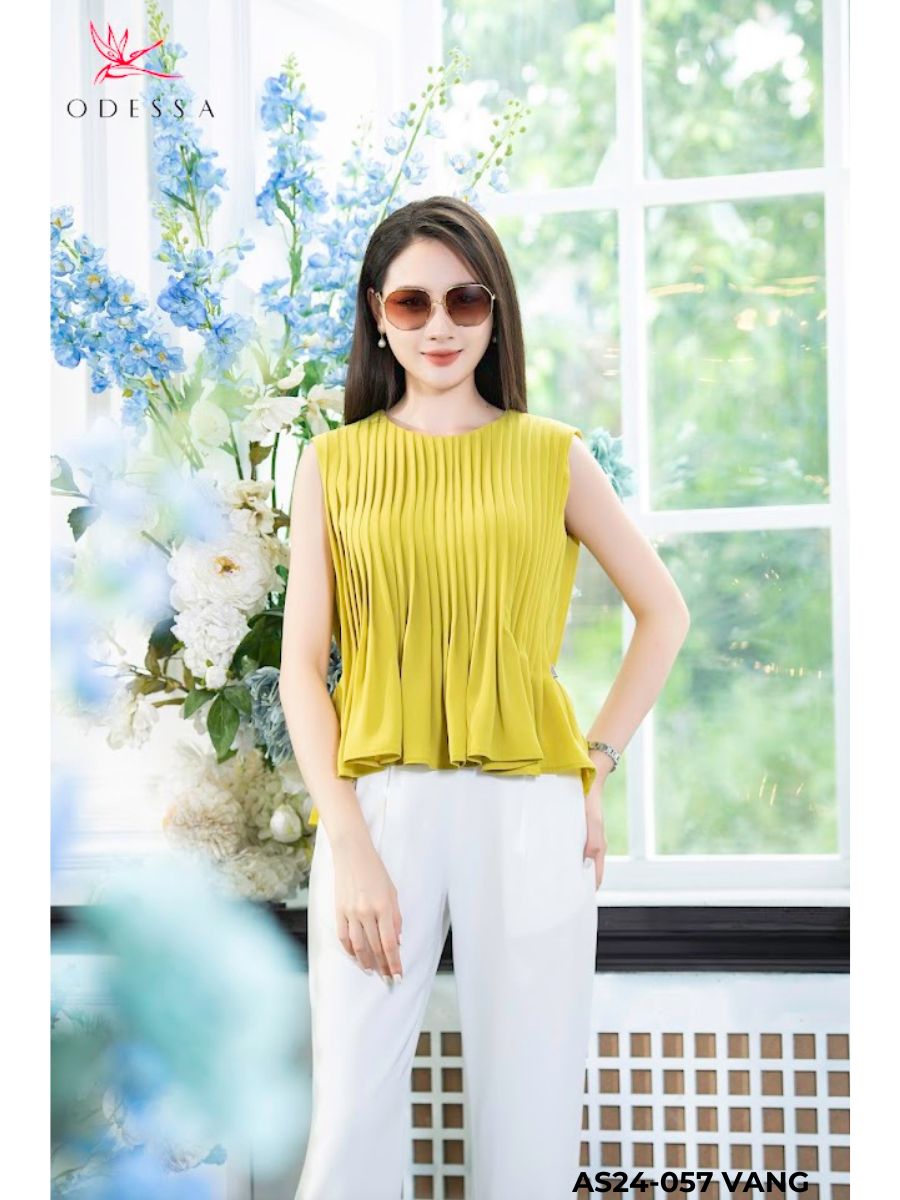 ÁO SƠ MI BABYDOLL SÁT NÁCH AS24-057