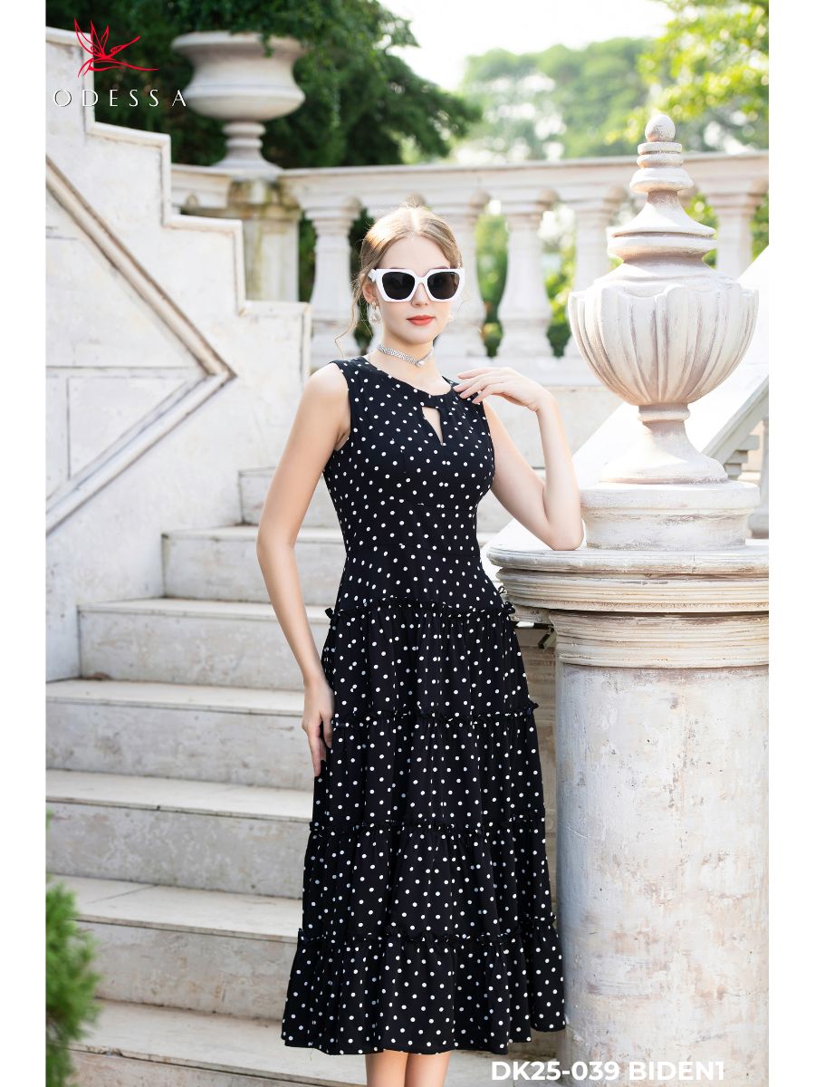 ĐẦM CỔ THUYỀN NHIỀU TẦNG DK25-039