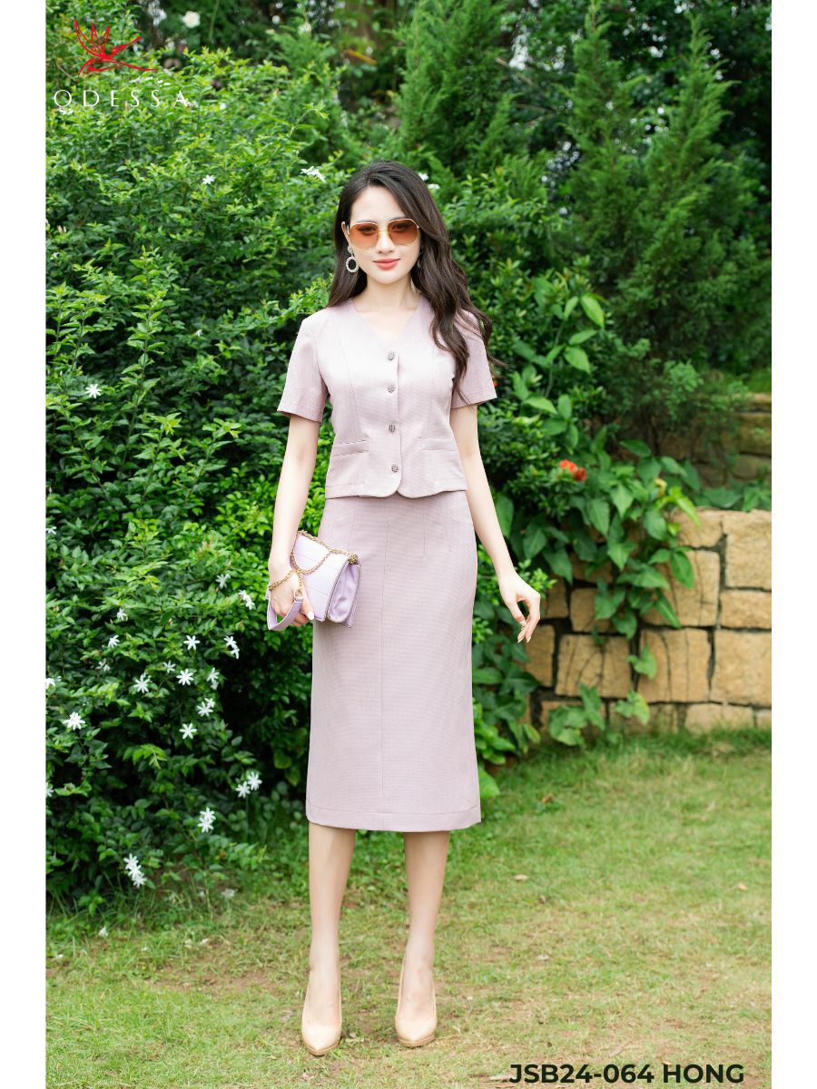 CHÂN VÁY BÚT CHÌ BASIC THANH LỊCH JSB24-064