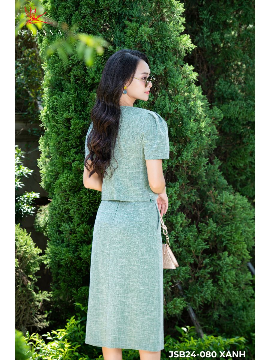 CHÂN VÁY SUÔNG BASIC THỜI THƯỢNG JSB24-080