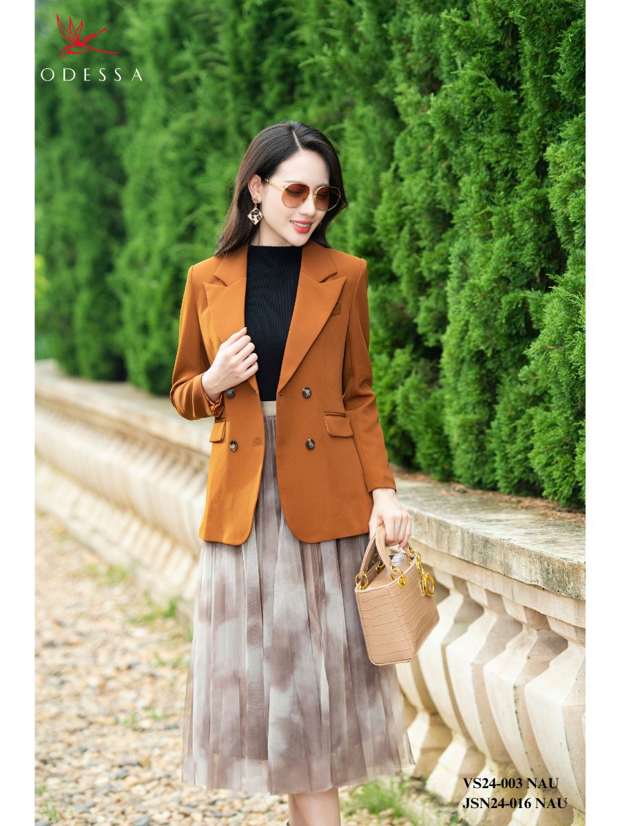 ÁO VEST SUÔNG TAY DÀI VS24-003