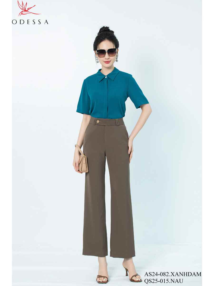 ÁO SƠ MI NGẮN TAY CÔNG SỞ AS24-082