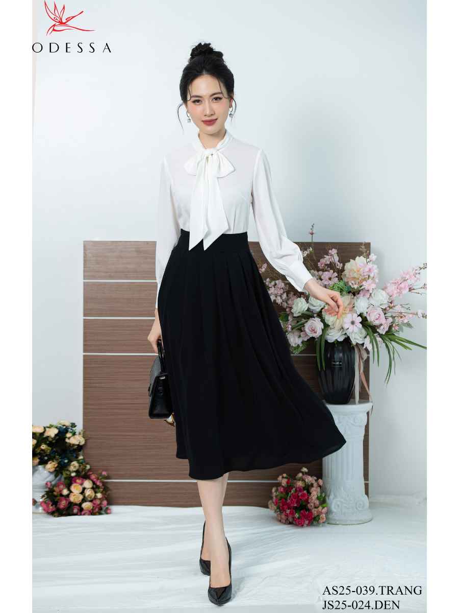  CHÂN VÁY XÒE CẠP CAO BẢN TO JS25-024