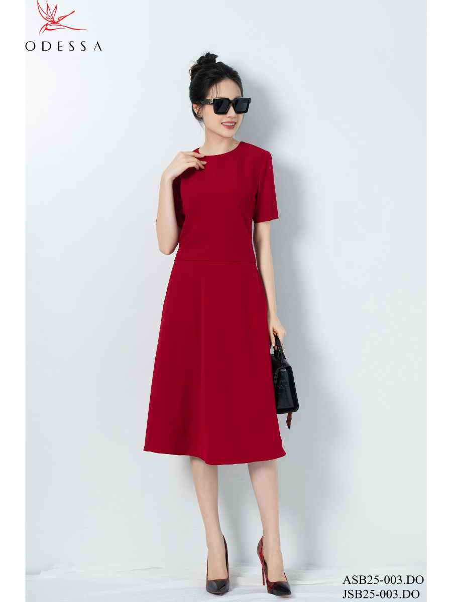 CHÂN VÁY XÒE NHẸ NHÀNG ĐƠN GIẢN JSB25-003