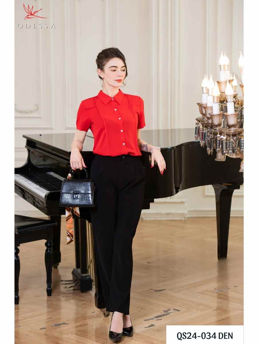 QUẦN TÂY BASIC CẠP CAO THANH LỊCH QS24-034