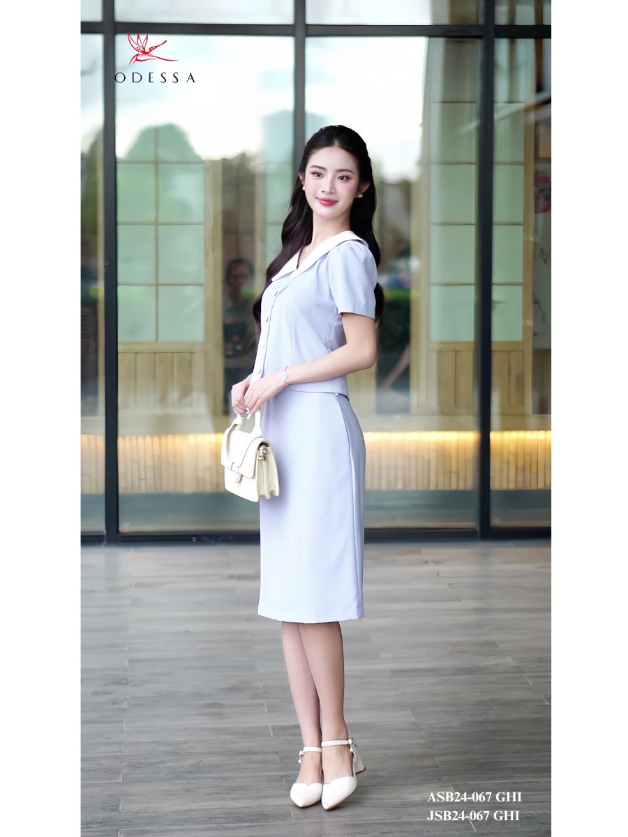 CHÂN VÁY JUYP TRƠN DÀI JSB24-067