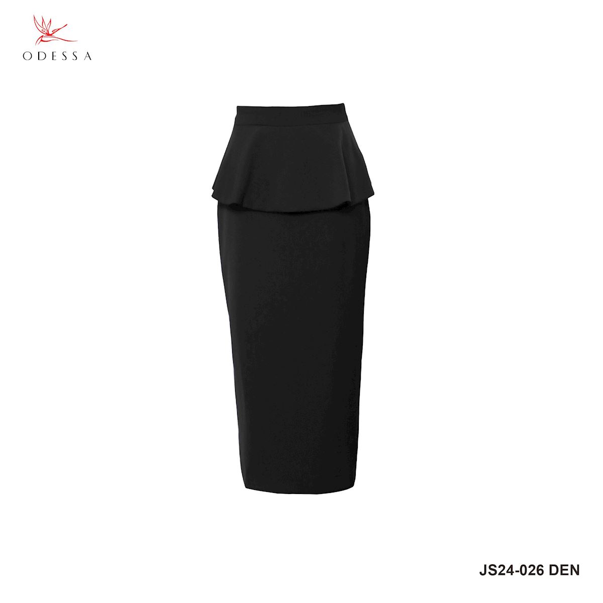 CHÂN VÁY BÚT CHÌ DÁNG DÀI BÈO EO JS24-026