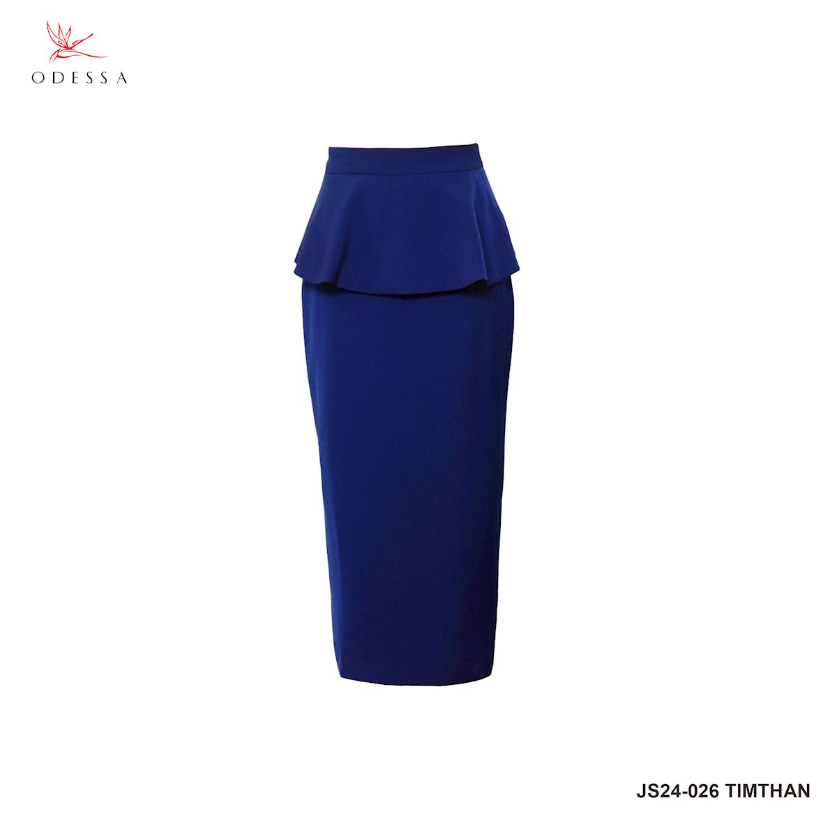 CHÂN VÁY BÚT CHÌ DÁNG DÀI BÈO EO JS24-026