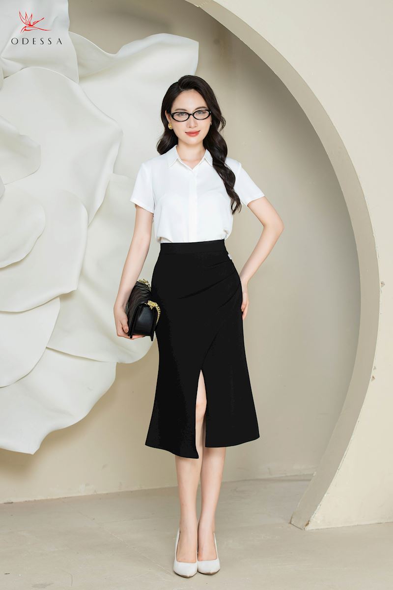 CHÂN VÁY ĐUÔI CÁ XẺ TÀ JS24-003