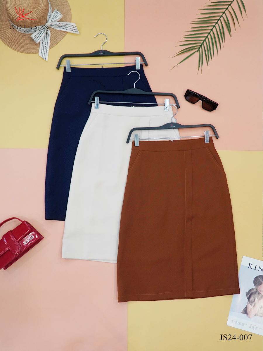 CHÂN VÁY A CẠP CAO JS24-007