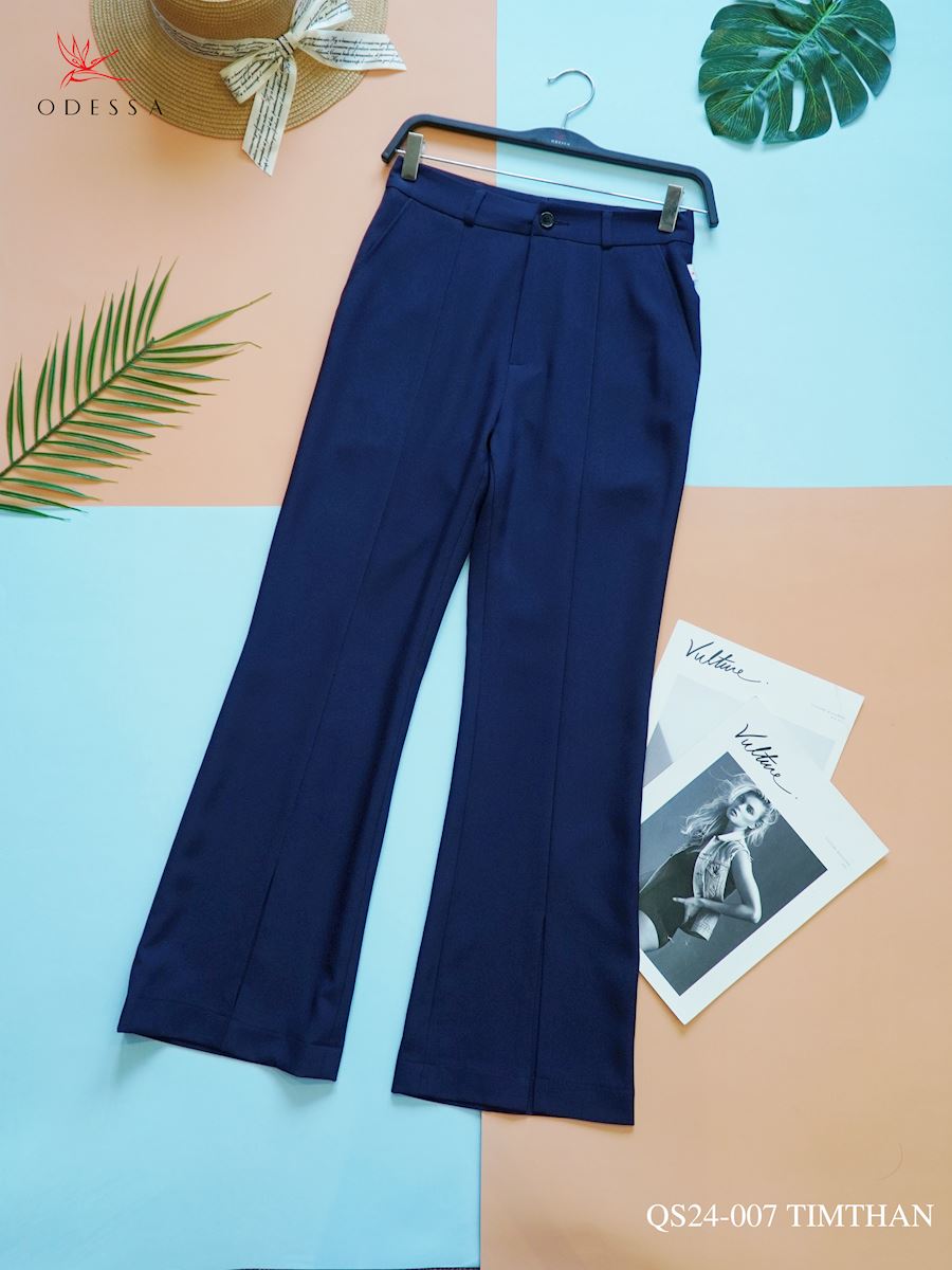 QUẦN ỐNG LOE HACK DÁNG QS24-007