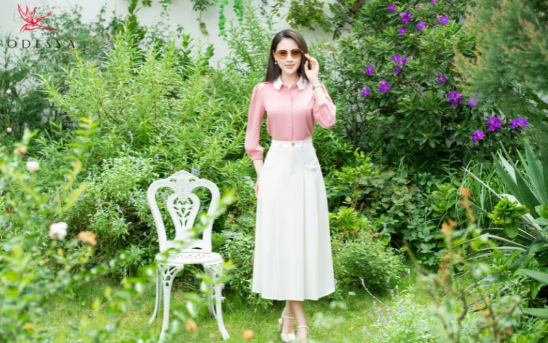 Áo sơ mi cổ đức