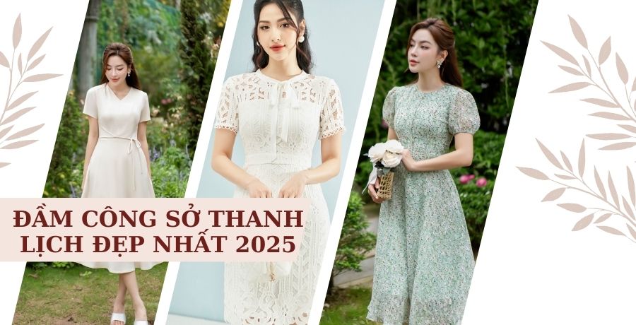 đầm công sở thanh lịch