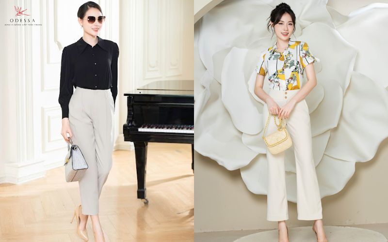 Dáng người hình chữ nhật – Chọn quần tạo đường cong nữ tính Dáng người hình chữ nhật – Chọn quần tạo đường cong nữ tính