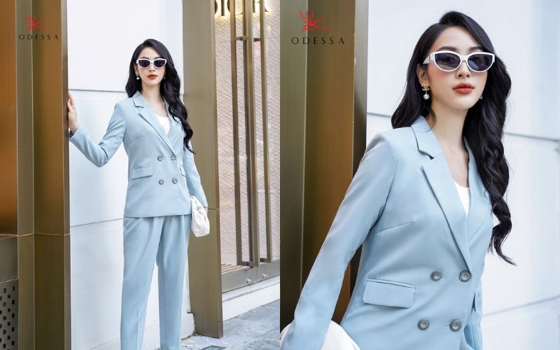 Áo vest blazer mềm mại