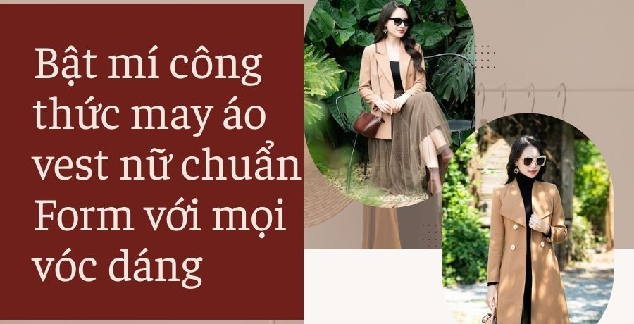 công thức may áo vest nữ