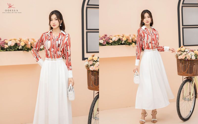 Áo đỏ – Tạo điểm nhấn rực rỡ, đầy sức sống