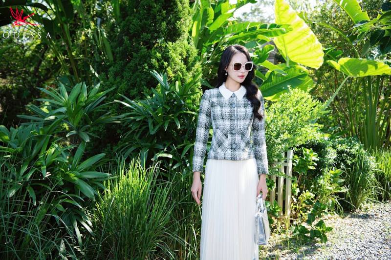 Áo vest xanh lá - Tự tin và tươi mát