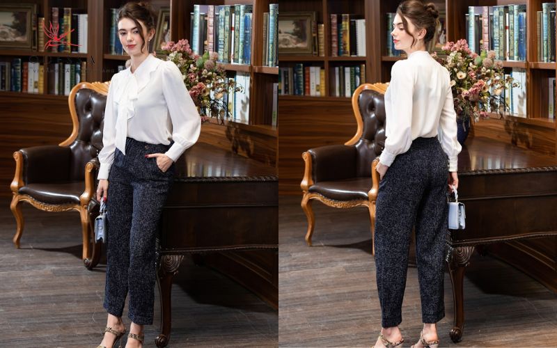 Mẹo mặc đồ cho người có dáng lưng dài chân ngắn