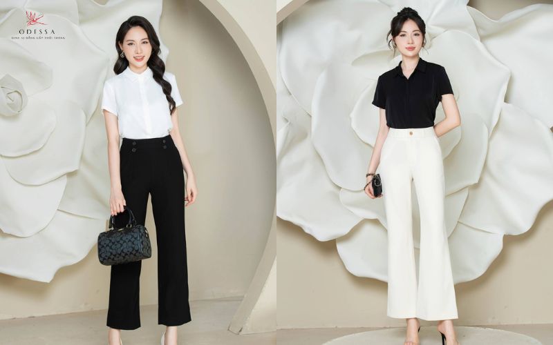 chọn vải may quần tây nữ